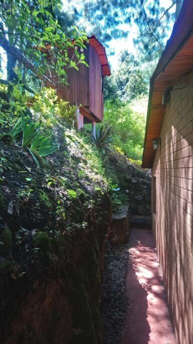 Cabana Con Banera Y Chimeneas En Puesta De Sol El Pacifico Eksteriør billede