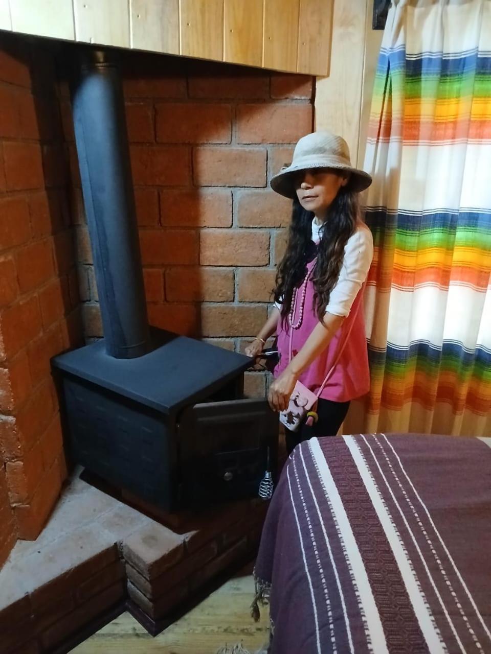 Cabana Con Banera Y Chimeneas En Puesta De Sol El Pacifico Eksteriør billede